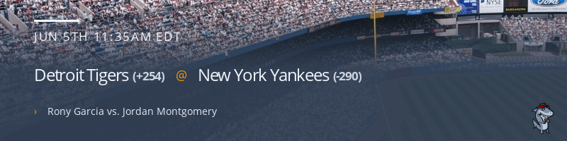 Detroit Tigers @ New York Yankees - June 5, 2022