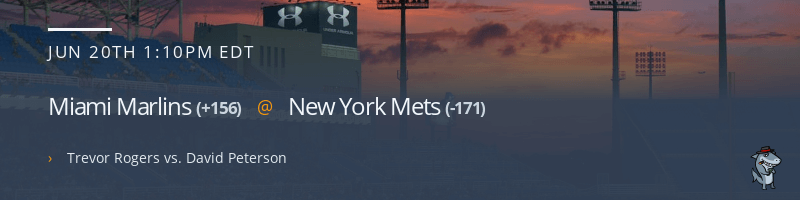 Miami Marlins @ New York Mets - June 20, 2022