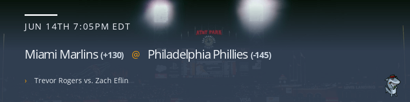 Miami Marlins @ Philadelphia Phillies - June 14, 2022