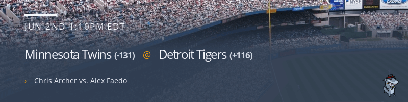 Minnesota Twins @ Detroit Tigers - June 2, 2022