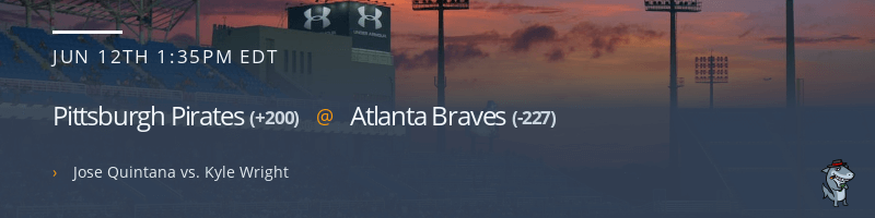 Pittsburgh Pirates @ Atlanta Braves - June 12, 2022