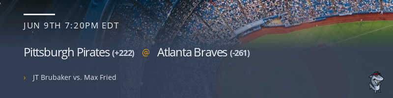 Pittsburgh Pirates @ Atlanta Braves - June 9, 2022