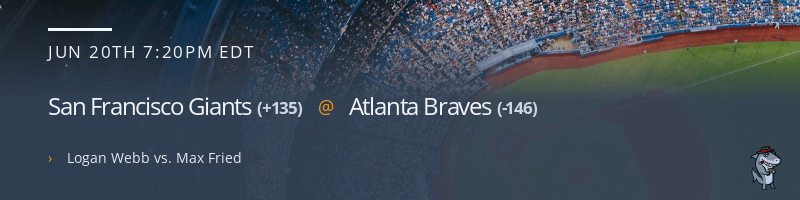 San Francisco Giants @ Atlanta Braves - June 20, 2022