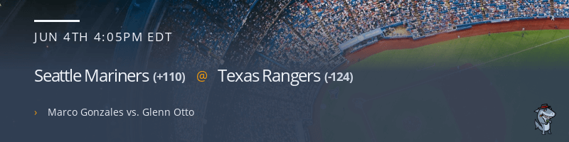 Seattle Mariners @ Texas Rangers - June 4, 2022