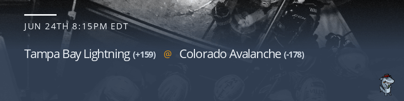 Tampa Bay Lightning vs. Colorado Avalanche - June 24, 2022