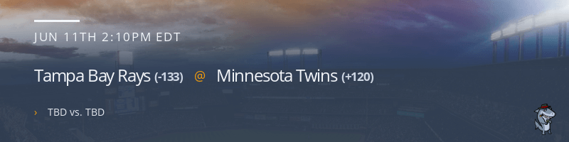 Tampa Bay Rays @ Minnesota Twins - June 11, 2022