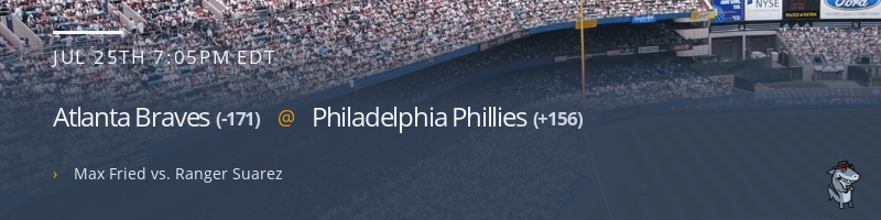 Atlanta Braves @ Philadelphia Phillies - July 25, 2022