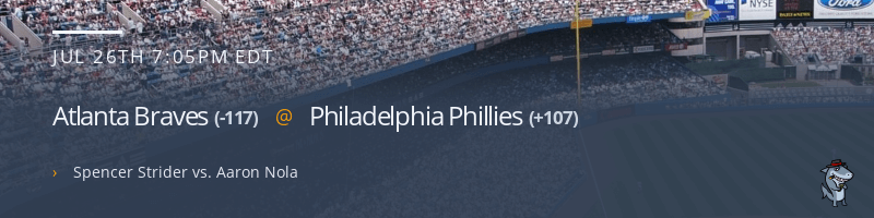 Atlanta Braves @ Philadelphia Phillies - July 26, 2022