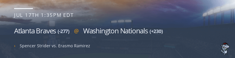 Atlanta Braves @ Washington Nationals - July 17, 2022