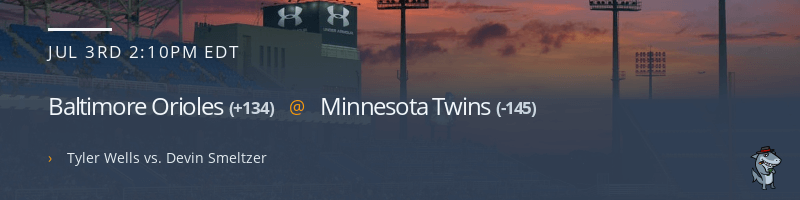 Baltimore Orioles @ Minnesota Twins - July 3, 2022