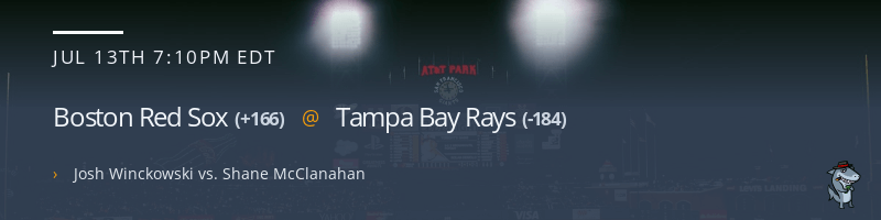 Boston Red Sox @ Tampa Bay Rays - July 13, 2022