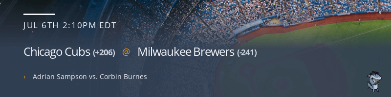 Chicago Cubs @ Milwaukee Brewers - July 6, 2022