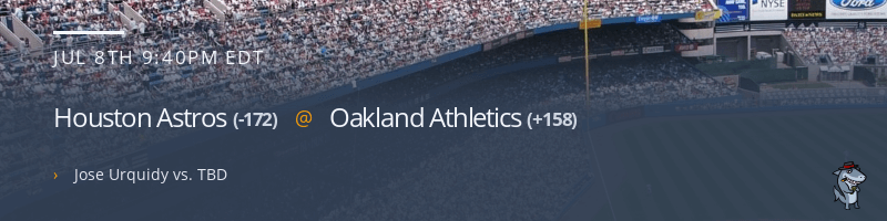 Houston Astros @ Oakland Athletics - July 8, 2022