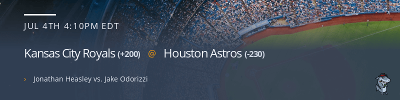 Kansas City Royals @ Houston Astros - July 4, 2022