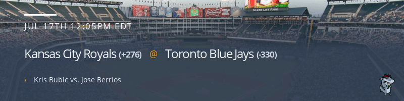 Kansas City Royals @ Toronto Blue Jays - July 17, 2022