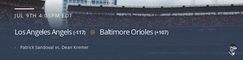 Los Angeles Angels @ Baltimore Orioles - July 9, 2022