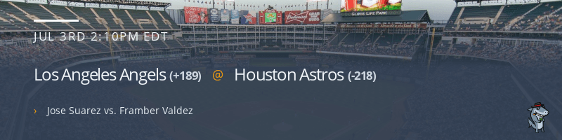 Los Angeles Angels @ Houston Astros - July 3, 2022