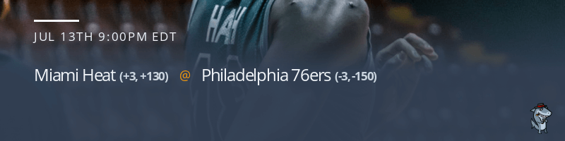 Miami Heat vs. Philadelphia 76ers - July 13, 2022