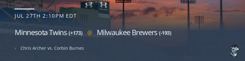 Minnesota Twins @ Milwaukee Brewers - July 27, 2022