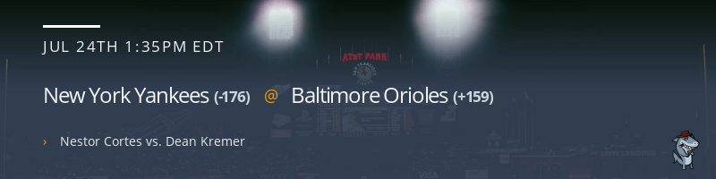 New York Yankees @ Baltimore Orioles - July 24, 2022