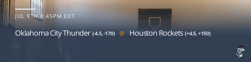 Oklahoma City Thunder vs. Houston Rockets - July 9, 2022