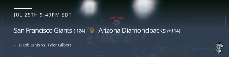 San Francisco Giants @ Arizona Diamondbacks - July 25, 2022