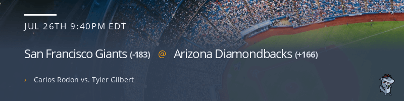 San Francisco Giants @ Arizona Diamondbacks - July 26, 2022