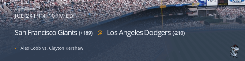 San Francisco Giants @ Los Angeles Dodgers - July 24, 2022