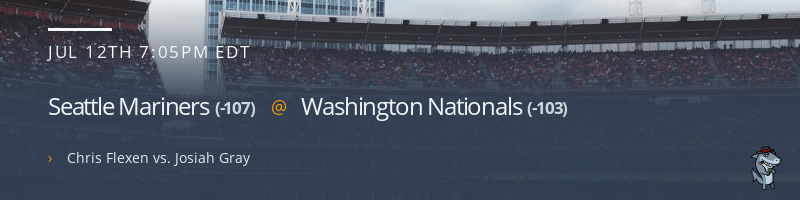 Seattle Mariners @ Washington Nationals - July 12, 2022