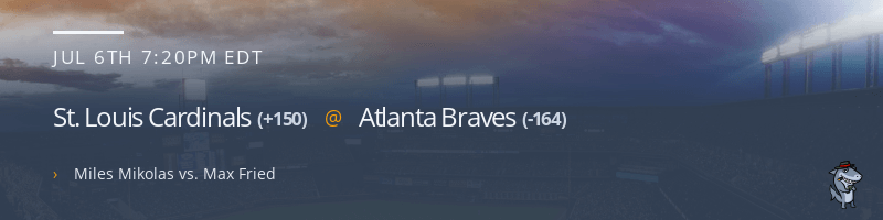 St. Louis Cardinals @ Atlanta Braves - July 6, 2022