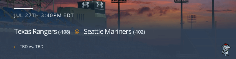 Texas Rangers @ Seattle Mariners - July 27, 2022