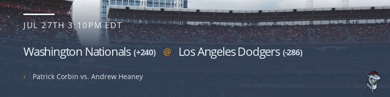 Washington Nationals @ Los Angeles Dodgers - July 27, 2022