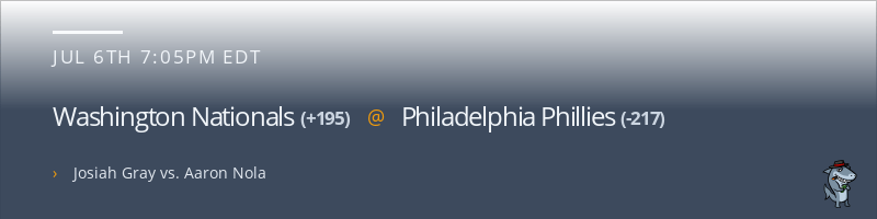 Washington Nationals @ Philadelphia Phillies - July 6, 2022