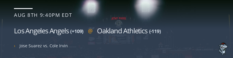 Los Angeles Angels @ Oakland Athletics - August 8, 2022