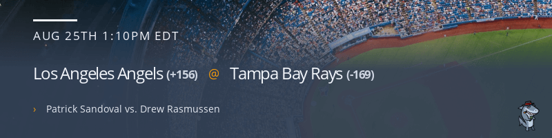 Los Angeles Angels @ Tampa Bay Rays - August 25, 2022