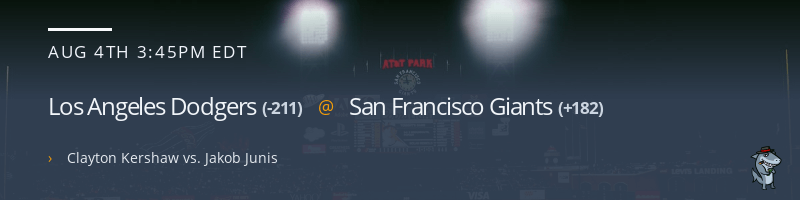 Los Angeles Dodgers @ San Francisco Giants - August 4, 2022