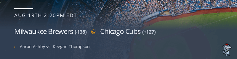 Milwaukee Brewers @ Chicago Cubs - August 19, 2022