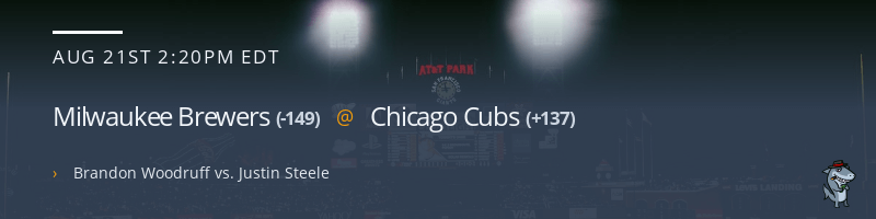 Milwaukee Brewers @ Chicago Cubs - August 21, 2022