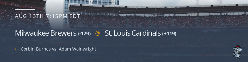 Milwaukee Brewers @ St. Louis Cardinals - August 13, 2022