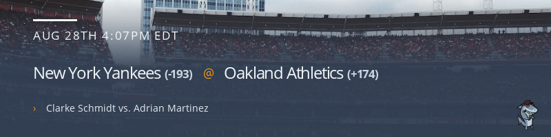 New York Yankees @ Oakland Athletics - August 28, 2022