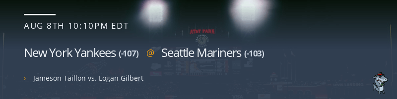 New York Yankees @ Seattle Mariners - August 8, 2022