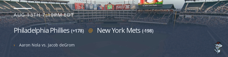 Philadelphia Phillies @ New York Mets - August 13, 2022