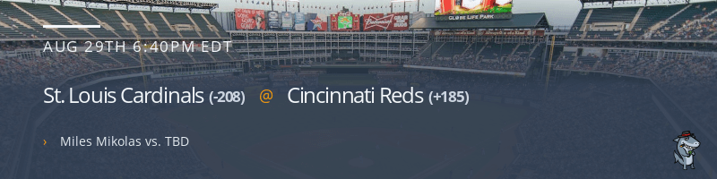 St. Louis Cardinals @ Cincinnati Reds - August 29, 2022