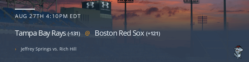 Tampa Bay Rays @ Boston Red Sox - August 27, 2022