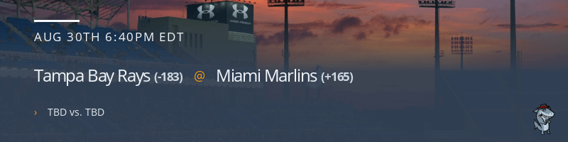 Tampa Bay Rays @ Miami Marlins - August 30, 2022