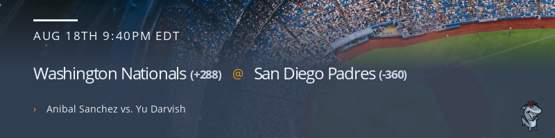 Washington Nationals @ San Diego Padres - August 18, 2022