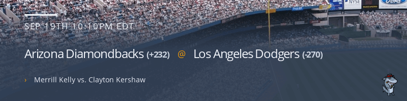 Arizona Diamondbacks @ Los Angeles Dodgers - September 19, 2022
