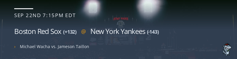 Boston Red Sox @ New York Yankees - September 22, 2022