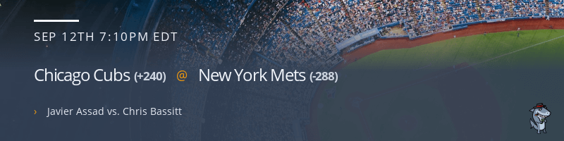 Chicago Cubs @ New York Mets - September 12, 2022