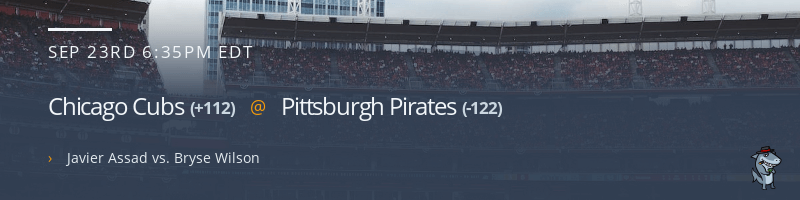 Chicago Cubs @ Pittsburgh Pirates - September 23, 2022
